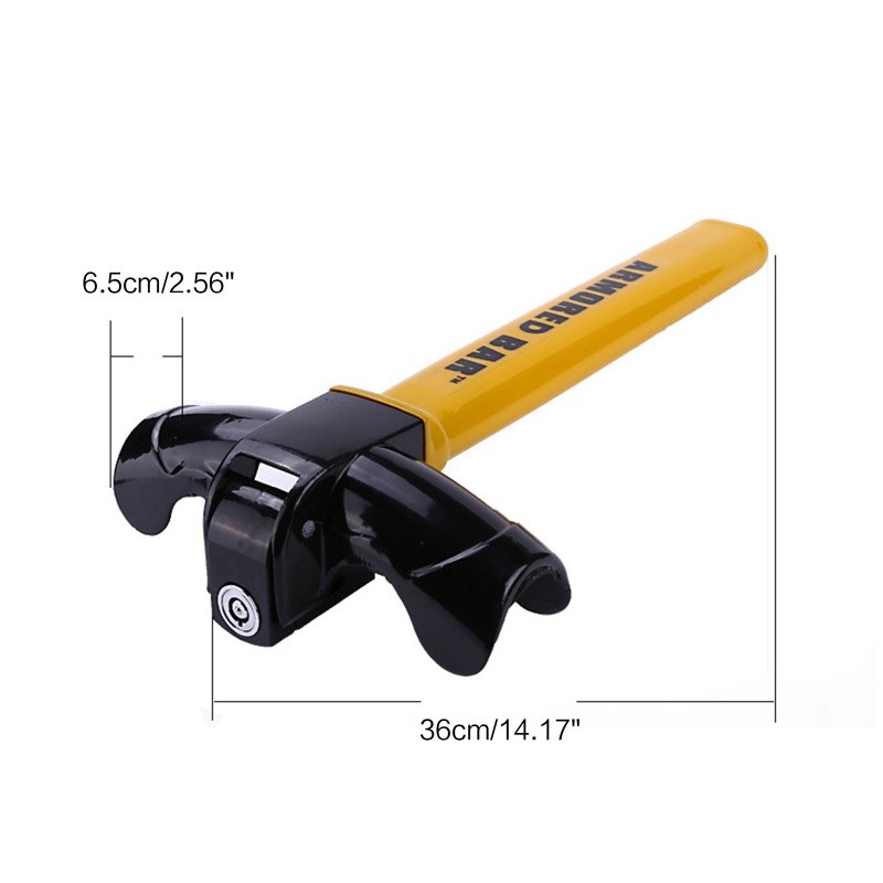 Bộ Khóa Vô Lăng Chống Trộm Thông Dụng Cho Xe Hơi Xe Tải SUV