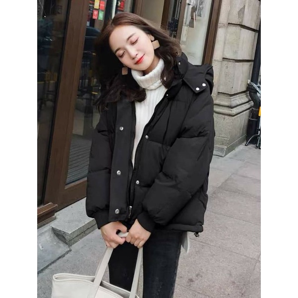 Áo phao nữ Hàn Quốc chất đẹp hàng Quảng Châu cao cấp DAH1 | BigBuy360 - bigbuy360.vn