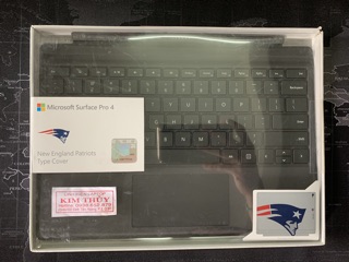 Bàn Phím Type Cover Microsoft Surface Pro 4 Like New Màu Đen