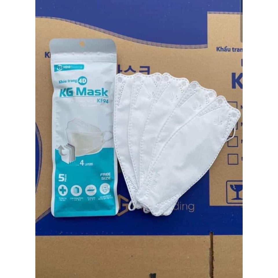 Combo 1 Thùng 300 Cái Khẩu Trang 4D Mask KF94 Xuất Nhật_THU YORI | BigBuy360 - bigbuy360.vn