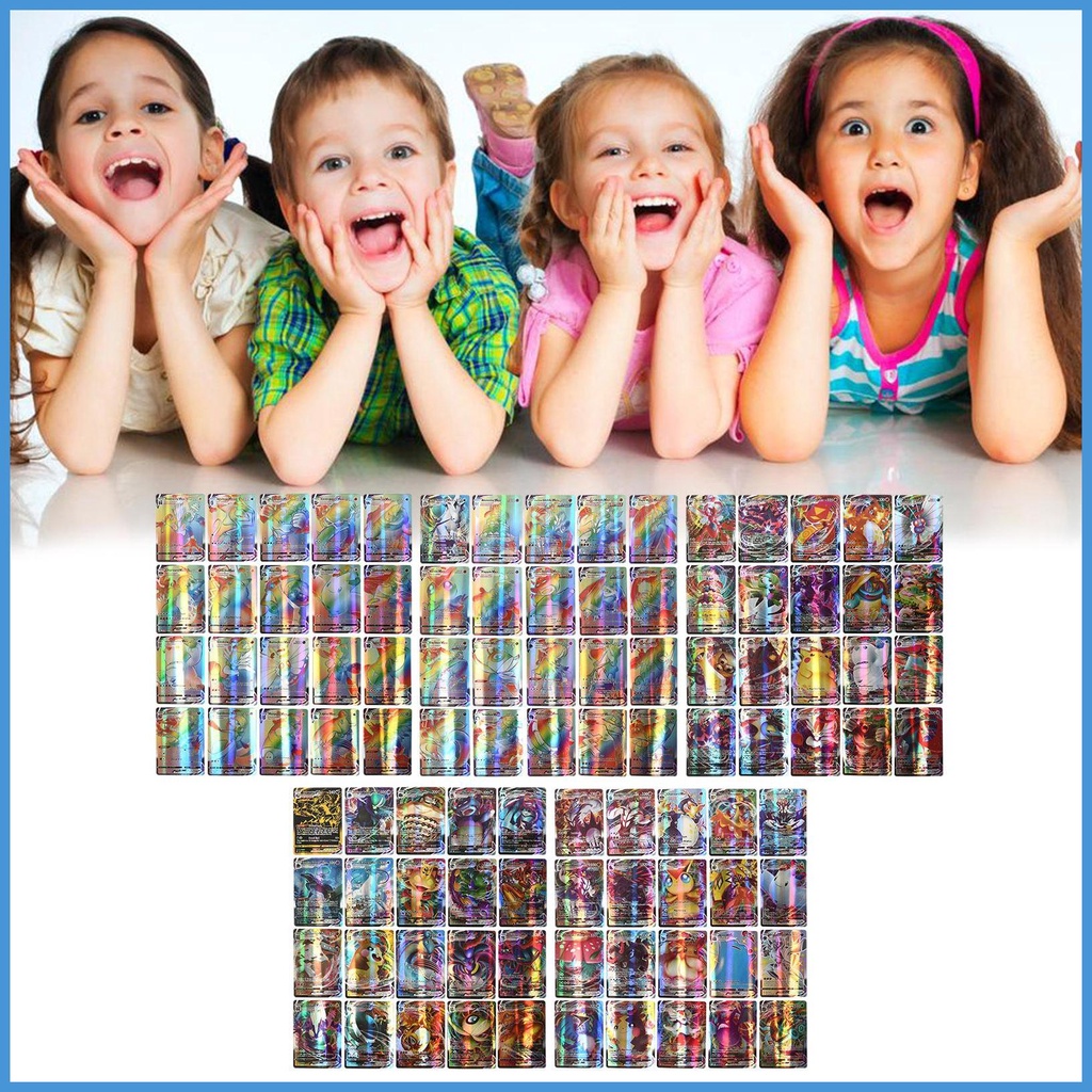 Set 100 Thẻ Bài Pokemon 100Vmax Độc Đáo