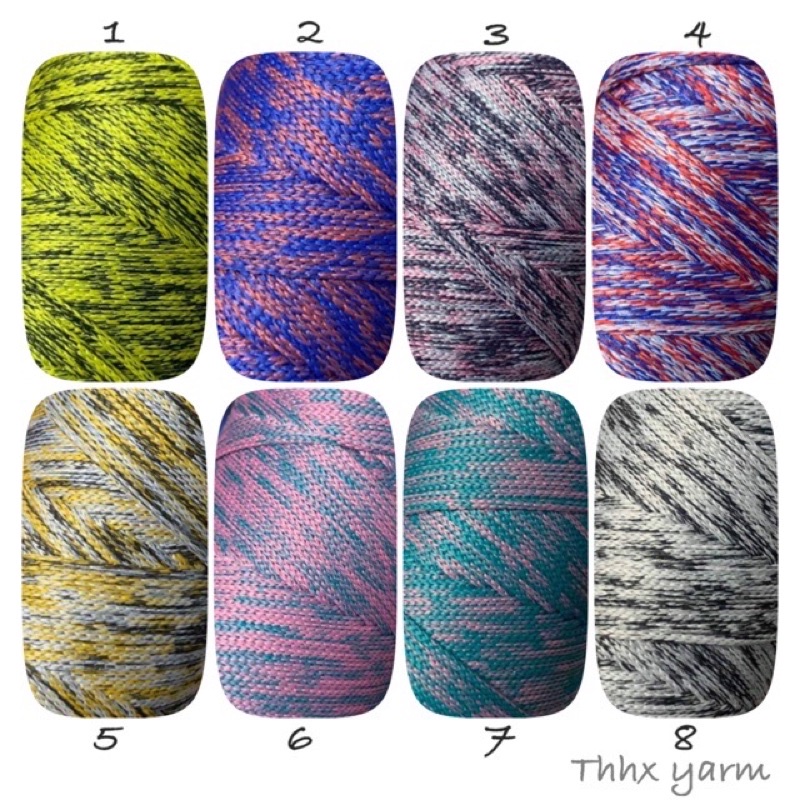 Sợi dệt LOANG lõi xám nhãn hiệu THHX YARN 130gr