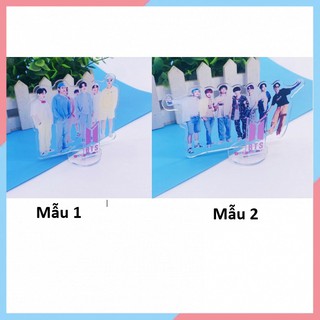 Tượng Standee BTS trong suốt MV "Dynamite" - Hình cả nhóm