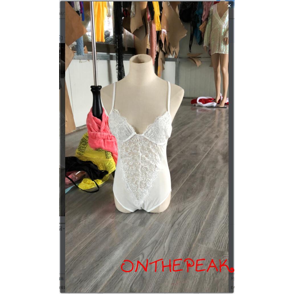 Bộ áo liền quần vải ren quyến rũ thời trang dành cho nữ | BigBuy360 - bigbuy360.vn