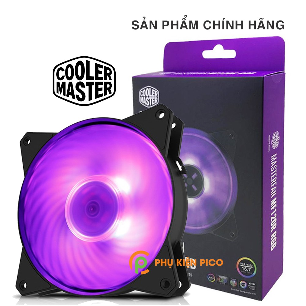 Quạt tản nhiệt case máy tính Cooler Master MasterFan MF120R RGB - Quạt Fan Case 12cm