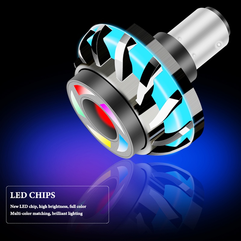 Đèn LED Mắt Thiên Thần Gắn Đuôi Xe Máy Thông Dụng