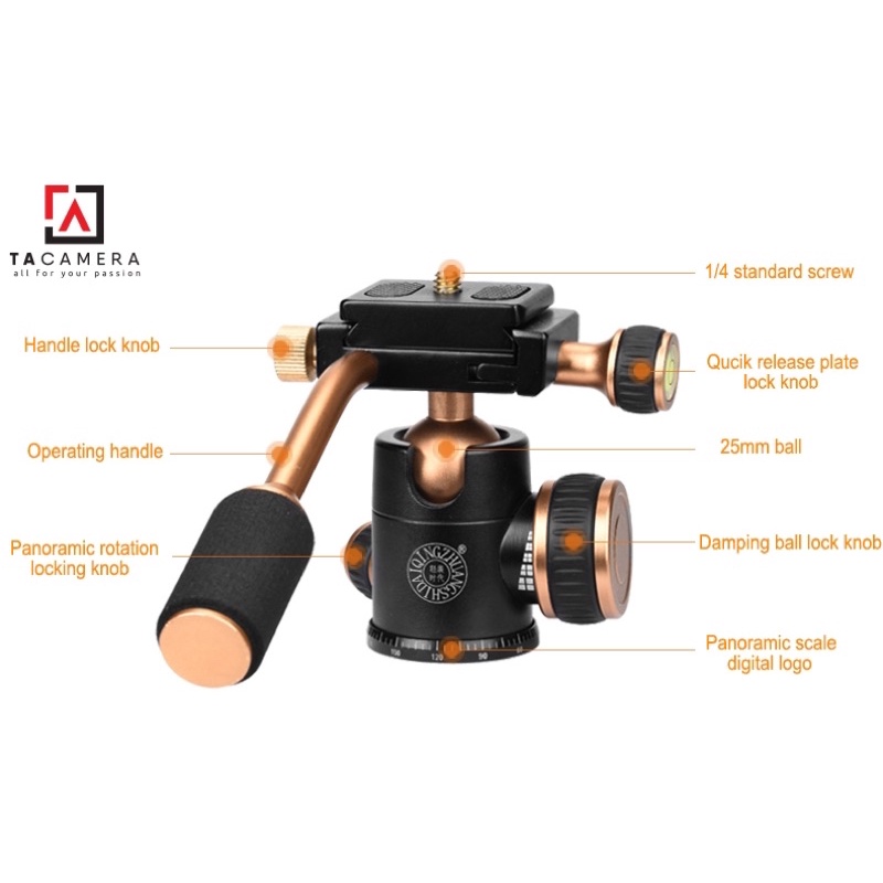 Chân Máy Ảnh Tripod &amp; Monopod Beike Q160S