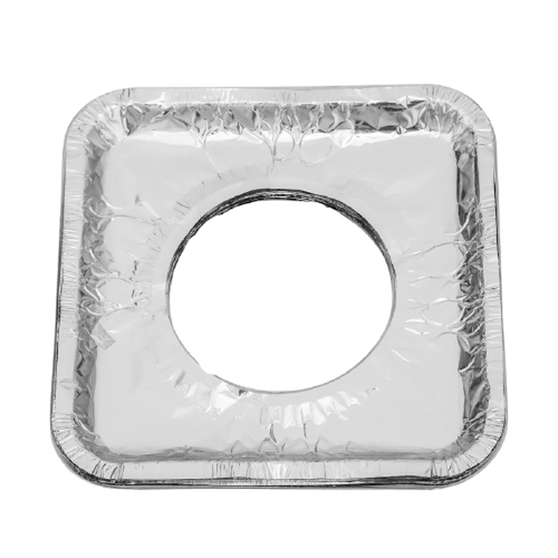 10pcs Thickened Gas Stove Oil-proof Pad Heat Resistant Aluminum Foil Cleaning Paper Kitchen Accessories