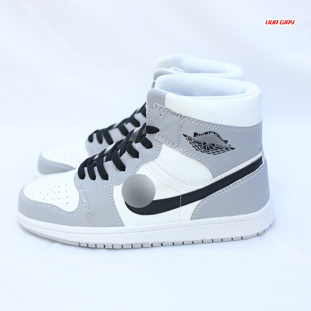 [Mã FAGREEN245 giảm tới 30K đơn 99K] Giày Thể Thao Jodan 1 Màu Xám Cổ Cao,Thấp Nam Nữ | BigBuy360 - bigbuy360.vn