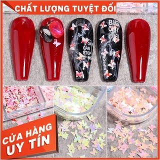 bướm ẩn gel trang trí móng tay