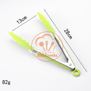 Kẹp gắp bánh, dụng cụ gắp thức ăn silicon 28cm