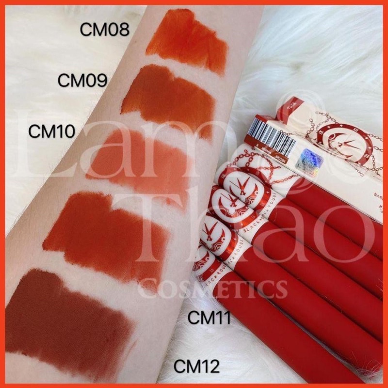 [CM01-CM12] Son kem lì Black Rouge Cream Matt Rouge Tarot Ver 1-2 | Son blackrouge | BigBuy360 - bigbuy360.vn