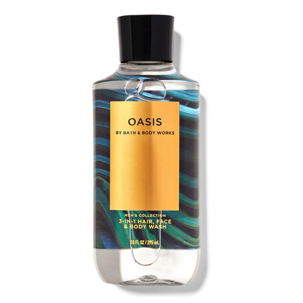 Sữa tắm gội nam Oasis - Bath and Body Works 295ml