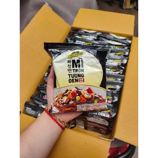 Mì Trộn Tương Đen Koreno Vị Cay Và Không Cay Gói 78G
