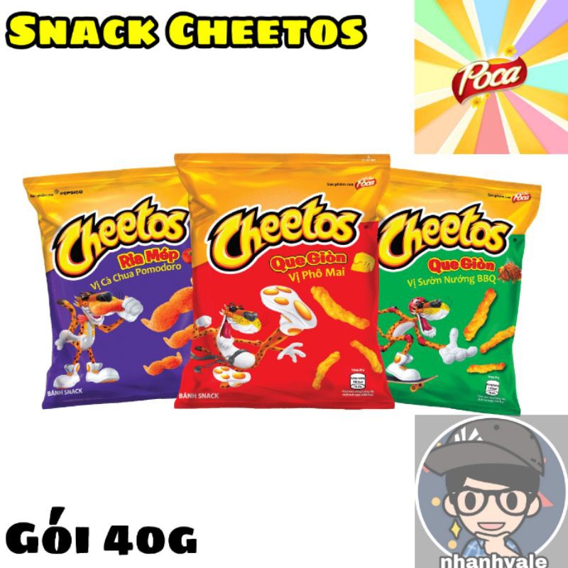 Snack Cheetos Que Giòn Vị Phô Mai