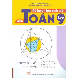 Sách - đề luyện học sinh giỏi môn toán lớp 9