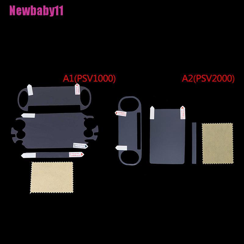 Phim Dán Bảo Vệ Mặt Trước Và Sau Cho PS Vita PSV1000 / 2000 [BABY11]