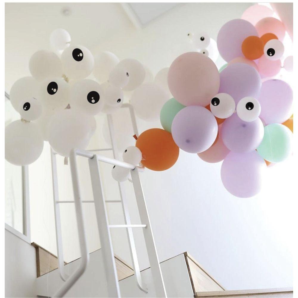 Set 100 Mắt Bạch Tuộc Giả 5 Inch Trang Trí Halloween