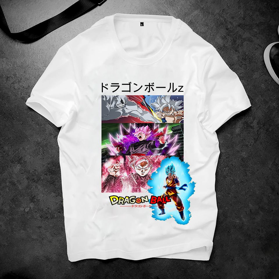 Áo thun form rộng unisex hình GoKu chất vải đẹp2019ts751