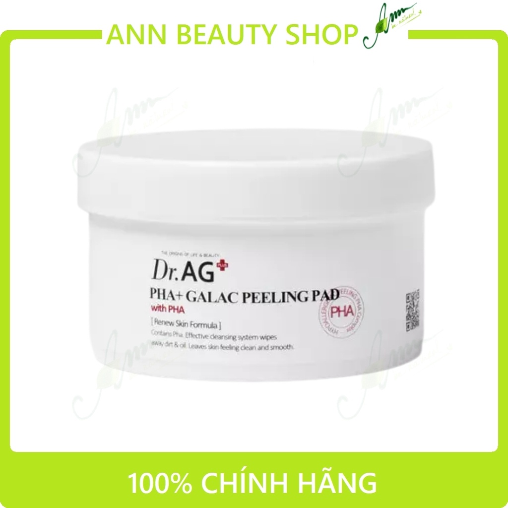 Pad tẩy da chết DR.AG+r Peeling Pad