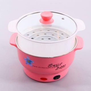 Nồi lẩu mini kèm xửng hấp .