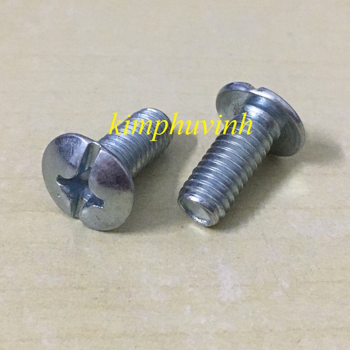 50 CON - 6x15mm BULONG ĐẦU BAKE - ỐC BAKE ĐẦU DÙ