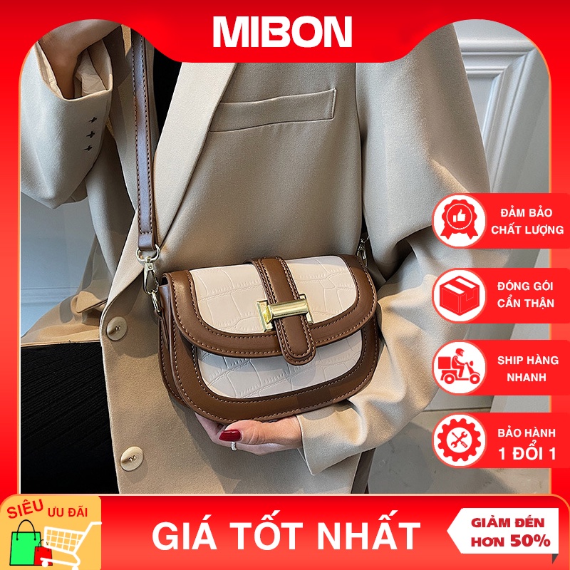 Túi xách nữ đeo chéo đẹp thời trang cao cấp khóa dải H sang trọng phong cách Hàn Quốc