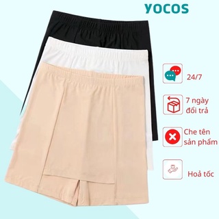 Quần an toàn mặc váy mặc trong váy chất liệu thun mỏng mát YOCOS QV005