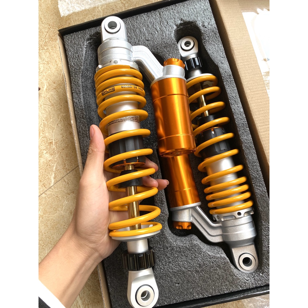 Phuộc Thụt Ohlins Bình Dầu Có Tăng Chỉnh: WAVE DREAM -FUTURE-SIRUS-JUPITER.....Bảo Hành 1 Năm
