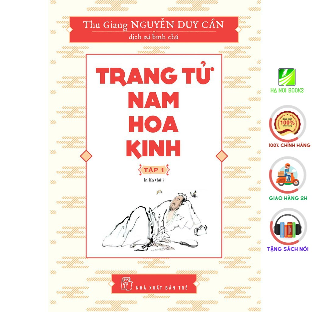 Sách - Trang Tử Nam Hoa Kinh Tập 01 (Thu Giang Nguyễn Duy Cần) - NXB Trẻ