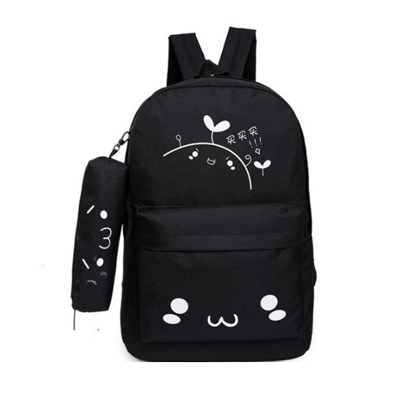 [Freeship 99k Toàn Quốc][HOT HOT] Bộ 2 món balo vải canvas cao cấp