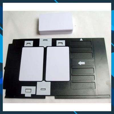 50 PHÔI THẺ NHỰA PVC TRẮNG IN PHUN TRỰC TIẾP