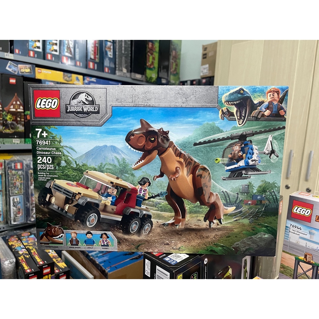 - LEGO 76941 - Jurassic World - Carnotaurus Dinosaur Chase
