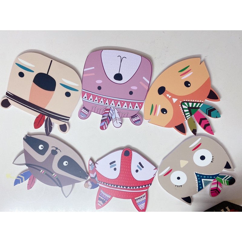 Tranh gỗ dán tường trang trí, decor phòng cho bé.