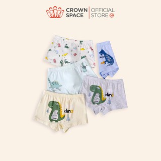 Set combo 2 quần chip ngẫu nhiên cho bé crownspace ckbs8011324 cotton - ảnh sản phẩm 1