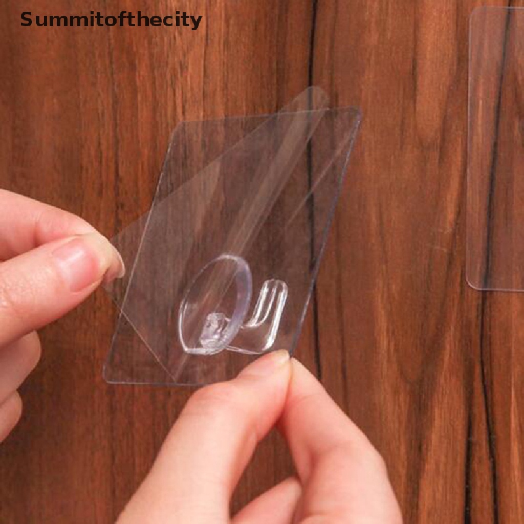 1 Móc Treo Đồ Có Giác Hút Trong Suốt Chắc Chắn Tiện Dụng Cho Phòng Tắm / Nhà Bếp