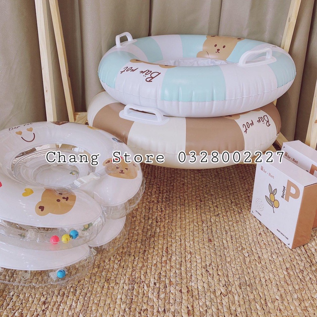 Phao Cổ Barrot Chống Lật, Phao Tập Bơi Cao Cấp Cho Bé