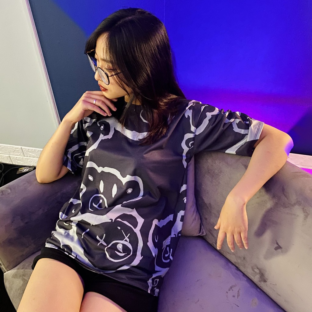 [Mã FAMAYWA giảm 10K đơn 50K] [Quà tặng:mỳ tôm tuôi thơ]Áo phông tay lỡ đầu gấu siêu cute chất cotton siêu mát-MAY22 | BigBuy360 - bigbuy360.vn