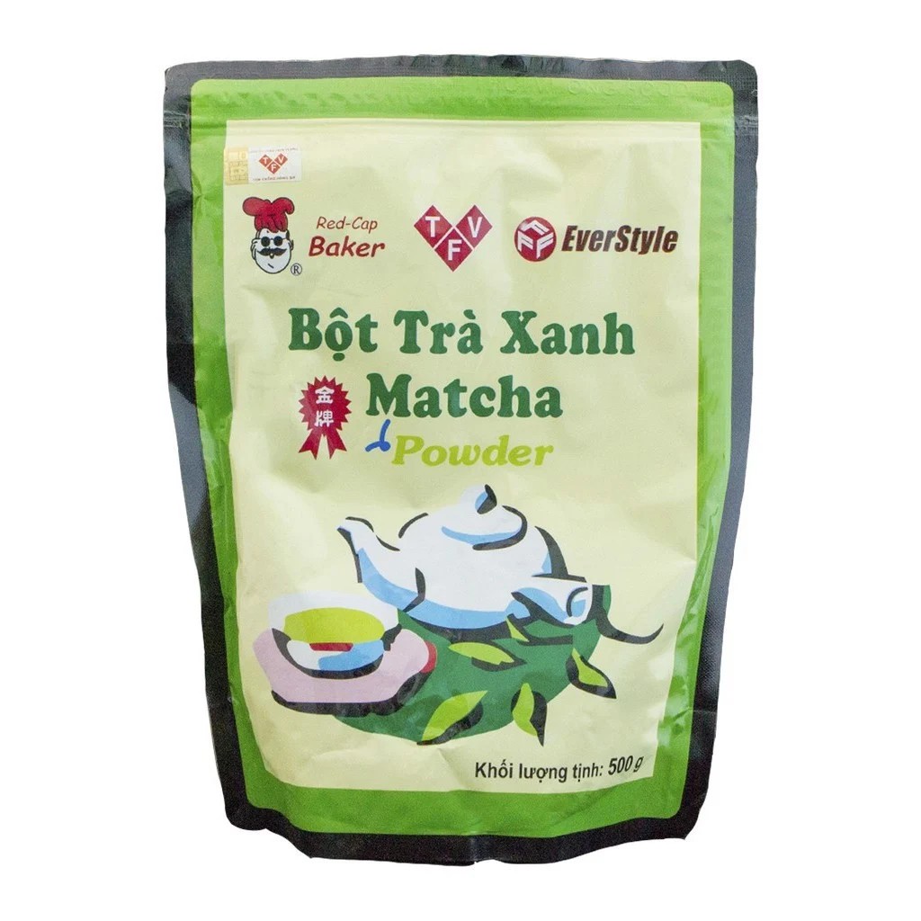 50GR BỘT TRÀ XANH MATCHA ( XANH LÁ)