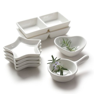 Set 8 Chén Sứ Nhỏ Đựng Nước Chấm Tiện Dụng