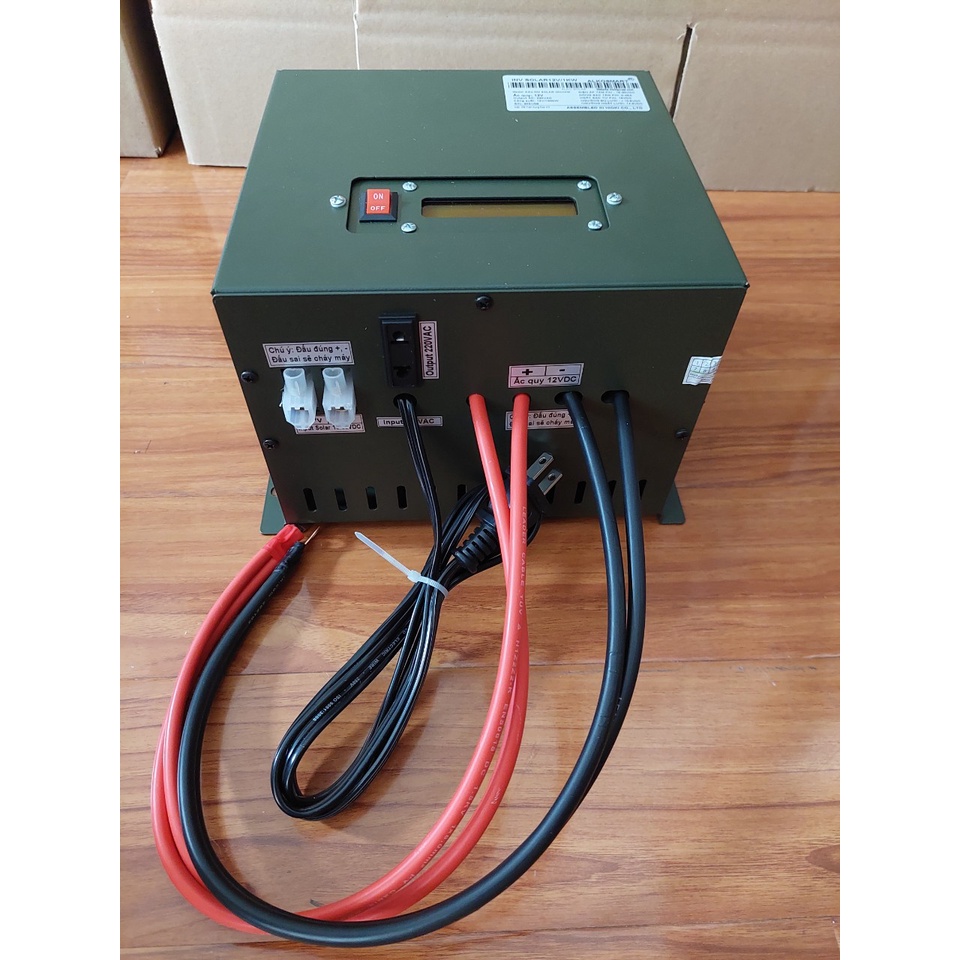 Biến tần Inverter Solar lưu trữ có nối lưới 3 trong 1 hệ 12v/1500VA/1000W