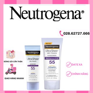 [Đủ Size] Kem Chống Nắng Neutrogena Ultra Sheer Dry-Touch Sunscreen SPF 55