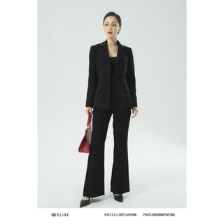 Áo vest đen túi ốp thiết kế Elise FW2111108T thumbnail