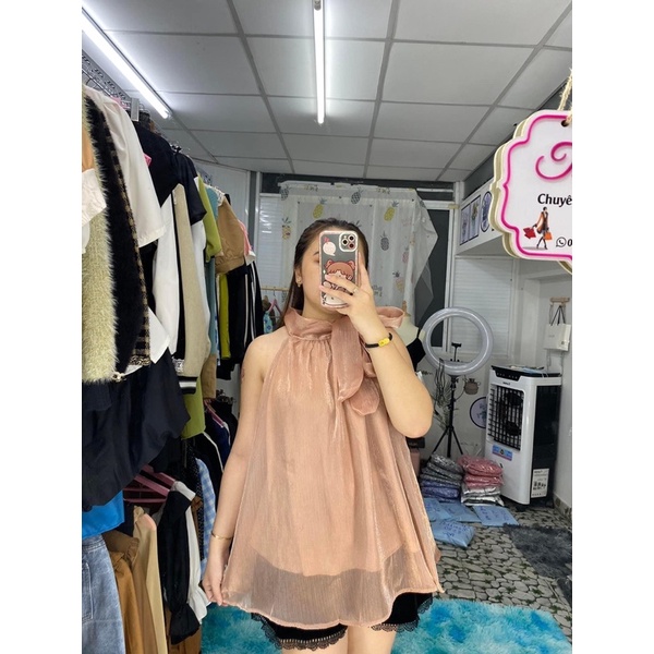 Áo cột nơ Bigsize Thuỳ Trangg