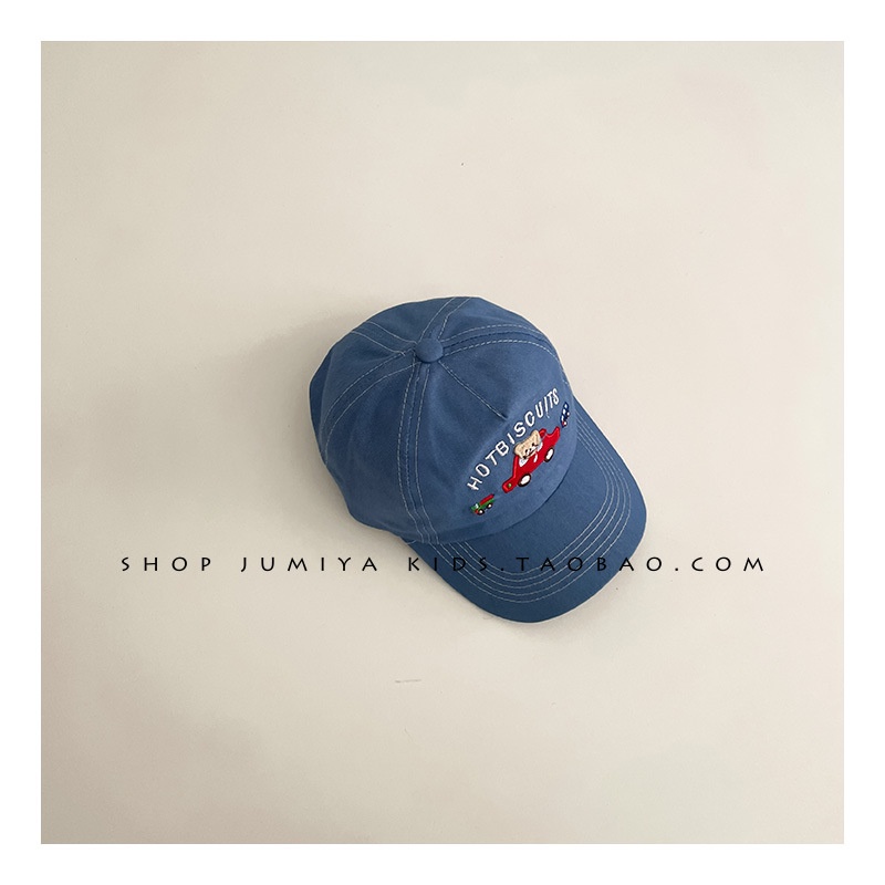 Mũ Lưỡi Trai Họa Tiết Thêu Phong Cách Mùa Hè Cá Tính Cho Bé Từ 1-3 Tuổi