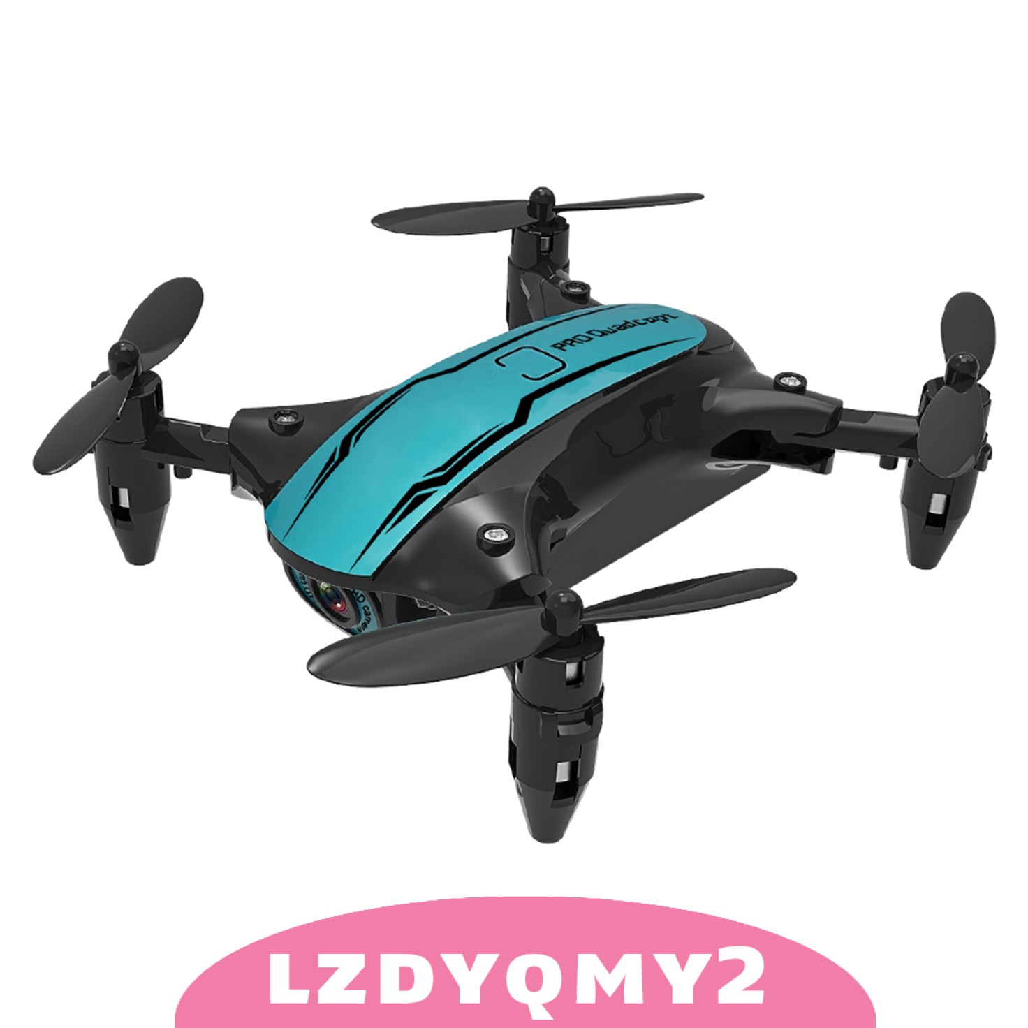 Máy bay không người lái CS02 có thể gấp lại độc đáo có máy ảnh wifi FPV GPS 2.4G bốn cánh quạt 480P