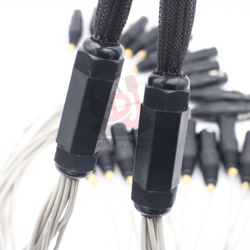 Dây Mic trống 7 đầu Jack 10m dây micro drum 7 Jack canon đực cái dài 10m microphone drum Jack canon day Mic