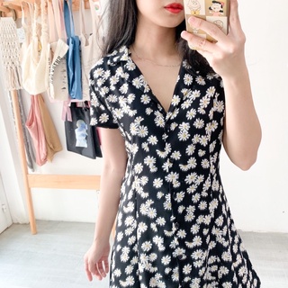 Đầm hoa cúc basic