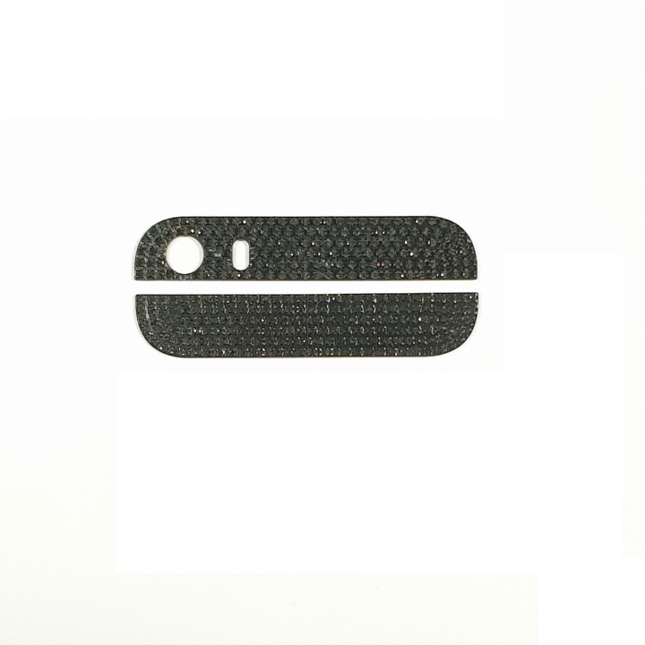 Miếng đá sứ dán mặt lưng iphone 5s đính hạt siêu đẹp ( 1 bộ 2 miếng trên dưới )
