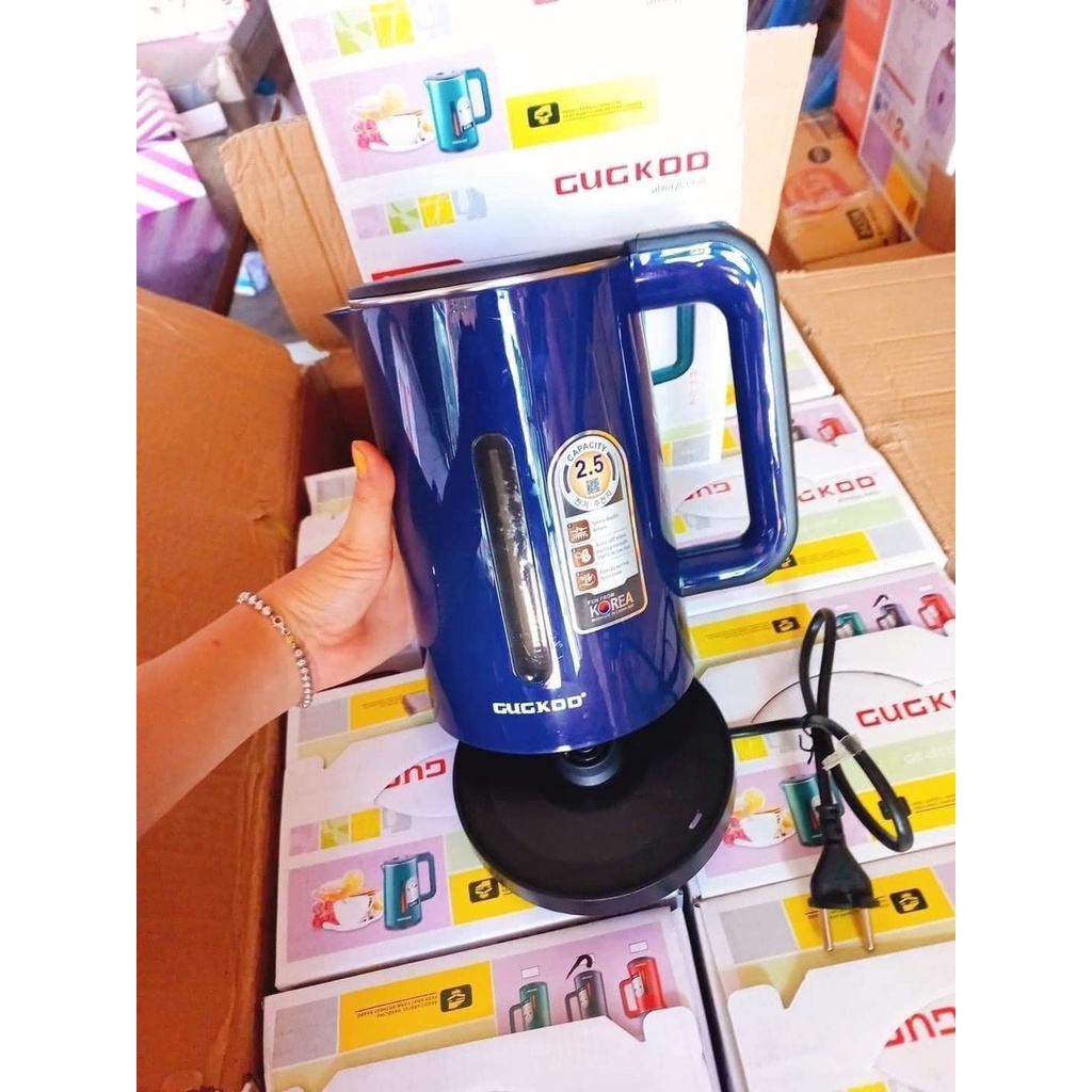 ẤM ĐUN NƯỚC SIÊU TỐC CUCKOO HÀNG CHUẨN CHÍNH HÃNG  - DUNG TÍCH 2500ML